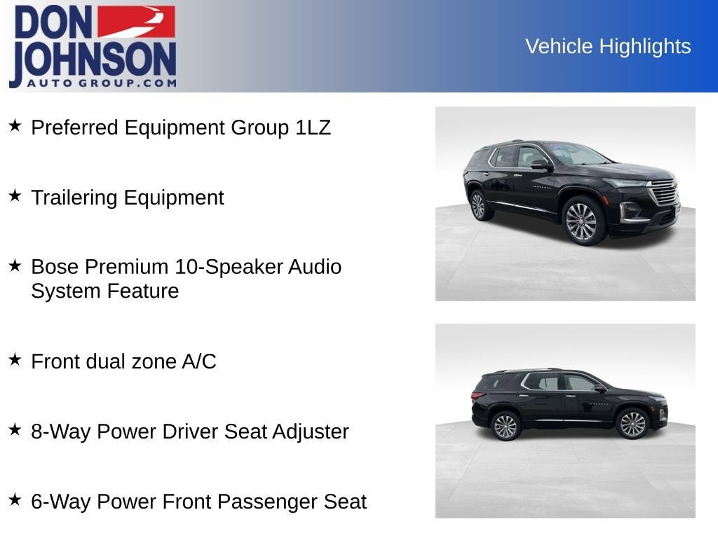 2022 Chevrolet Traverse Premier