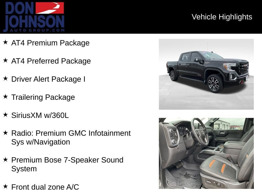 2022 GMC Sierra 1500 Limited AT4