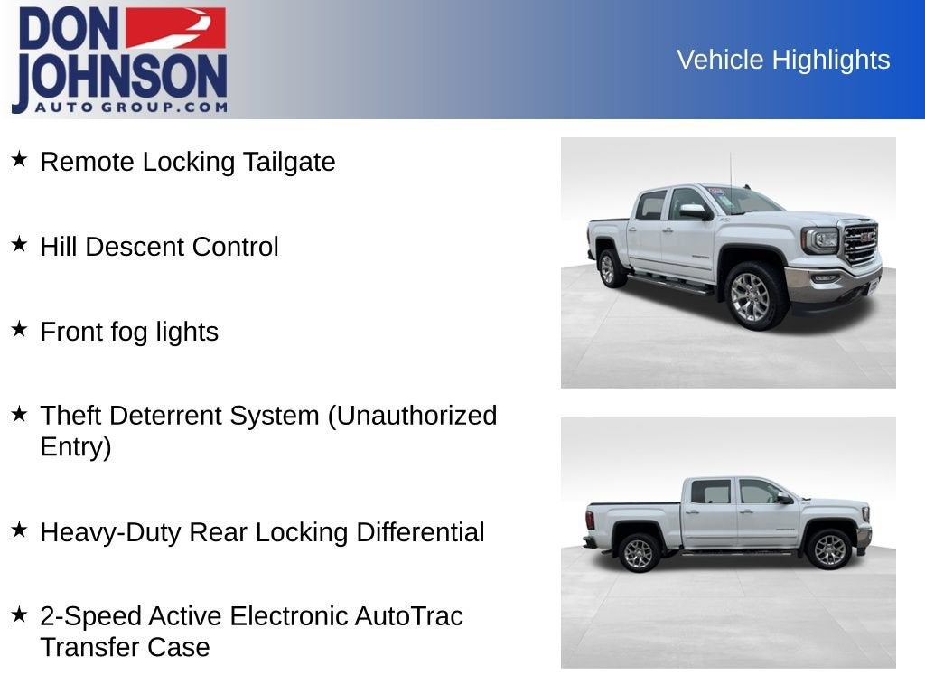 2018 GMC Sierra 1500 SLT