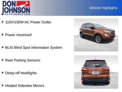 2018 Ford EcoSport SE