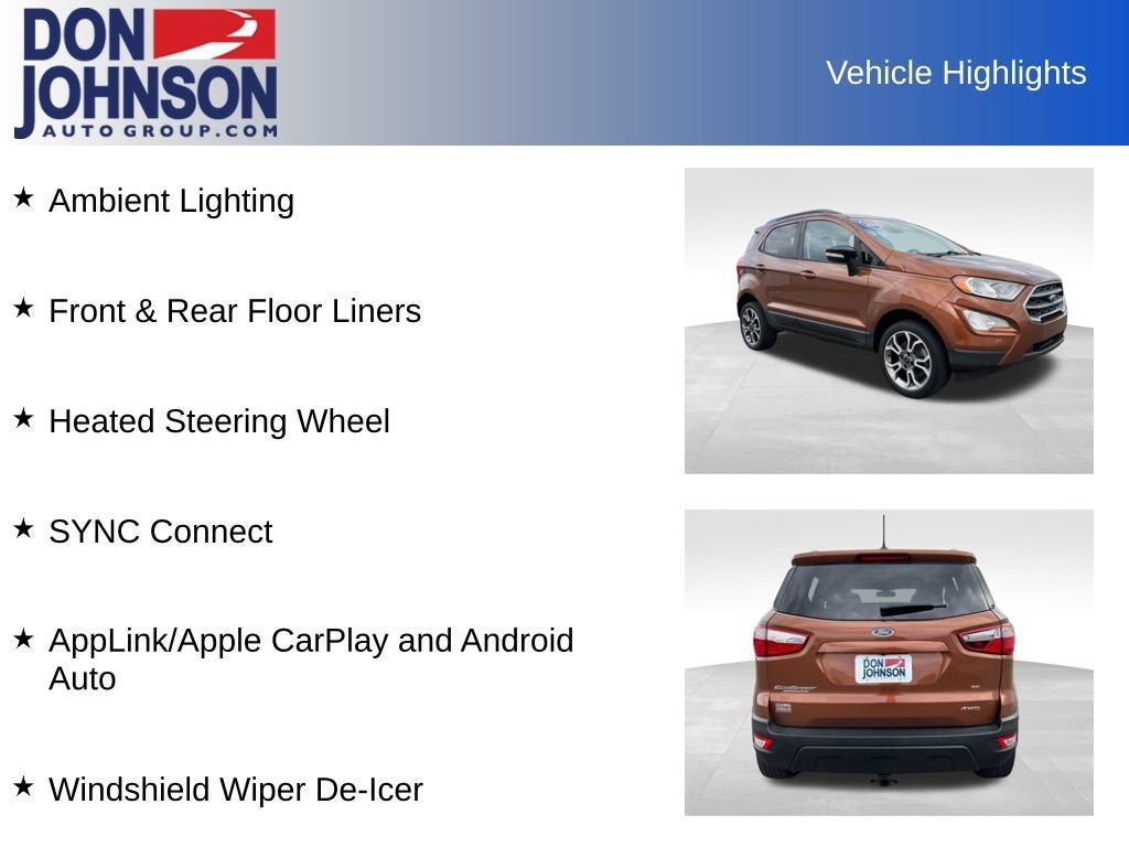 2018 Ford EcoSport SE
