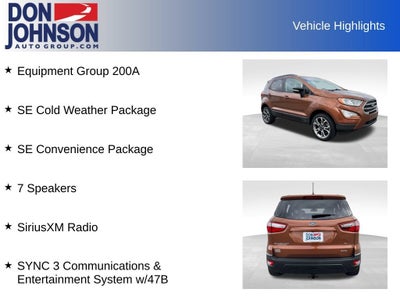 2018 Ford EcoSport SE