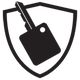 GMC Protection Gap Coverage Logo with a Car Key Icon - Don Johnson Motors GMC in Rice Lake WI