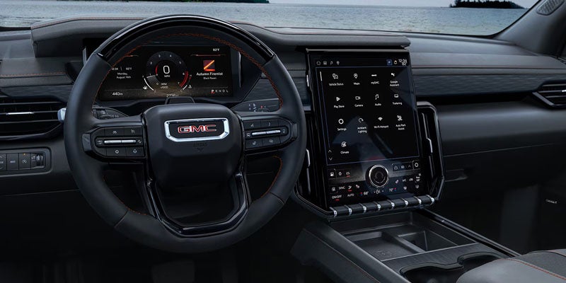 2026 GMC Acadia midsize SUV tech features and infotainment at Don Johnson Motors GMC in Rice Lake, WI