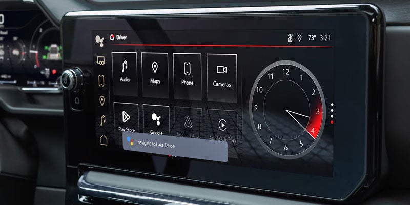 Advanced dashboard technology in the 2026 GMC Sierra 1500 at Don Johnson Motors GMC Rice Lake, WI