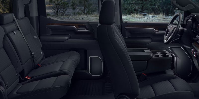 Spacious 2026 GMC Sierra 1500 cabin design at Don Johnson Motors GMC Rice Lake, WI