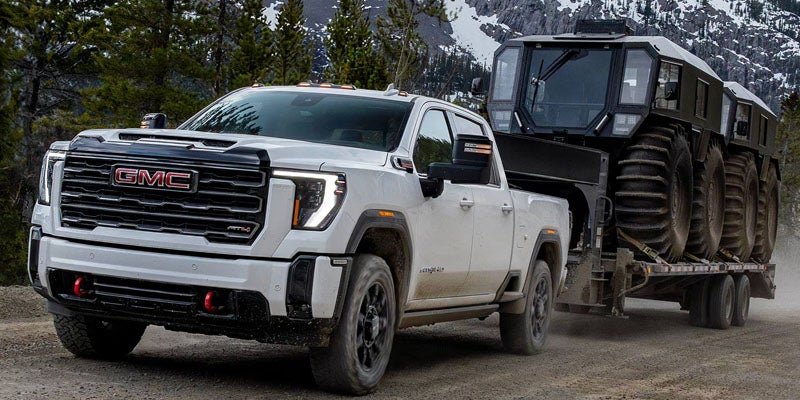 2026 GMC Sierra 2500 HD performance and towing capability at Don Johnson Motors GMC in Rice Lake, WI