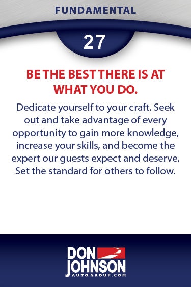 Fundamental 27 - Celebrate Accomplishments