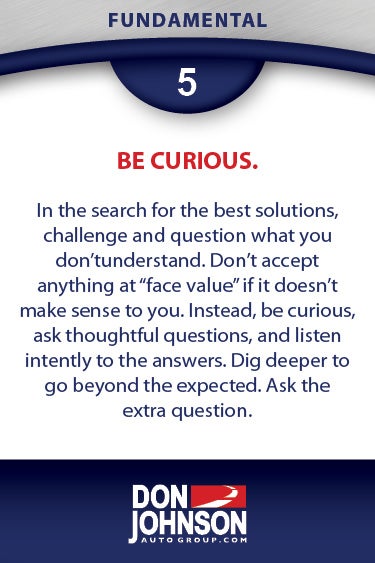 Fundamental 5 - Honor Commitments