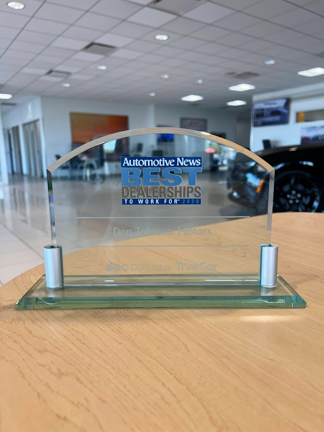 Award - Don Johnson Motors GMC in Rice Lake WI